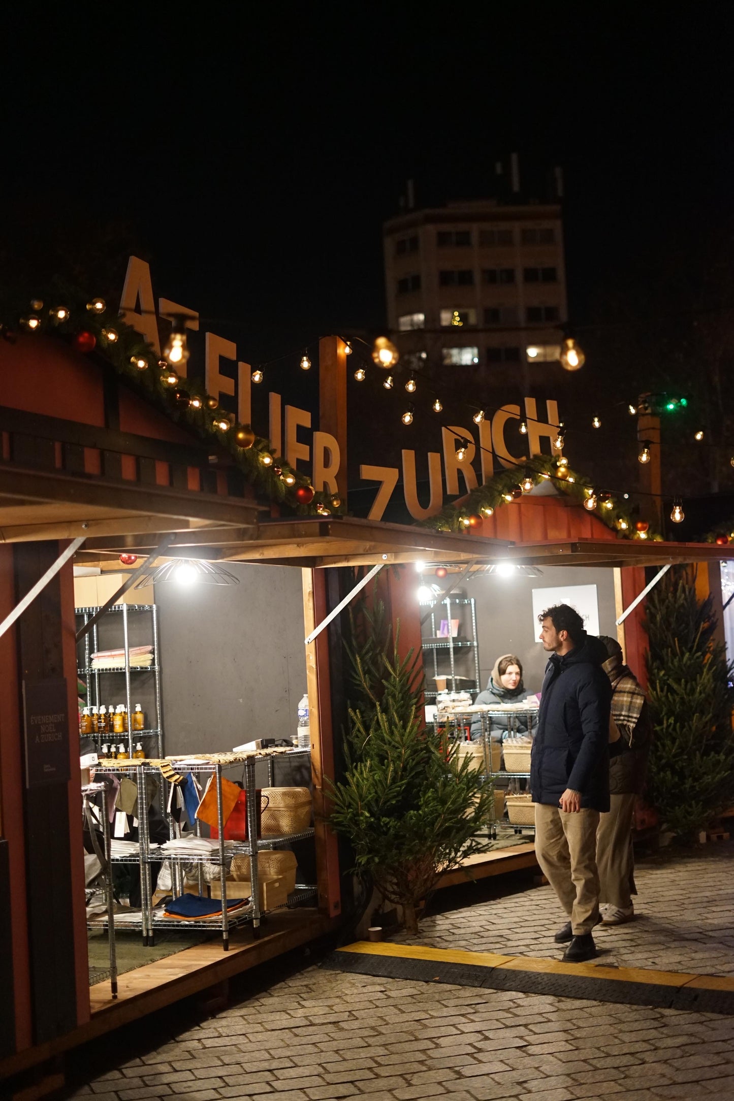 Café Pli at the La Villette Christmas Market