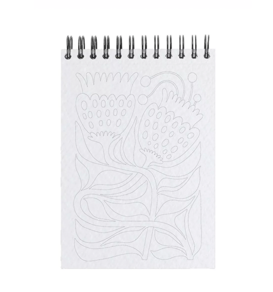 Carnet de coloriage A6 - Tropical - Maison Joliette