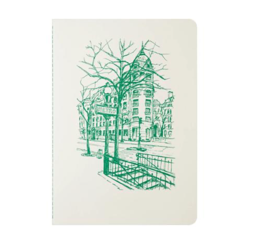 Cahier A5 ligné - Paris - 32 pages