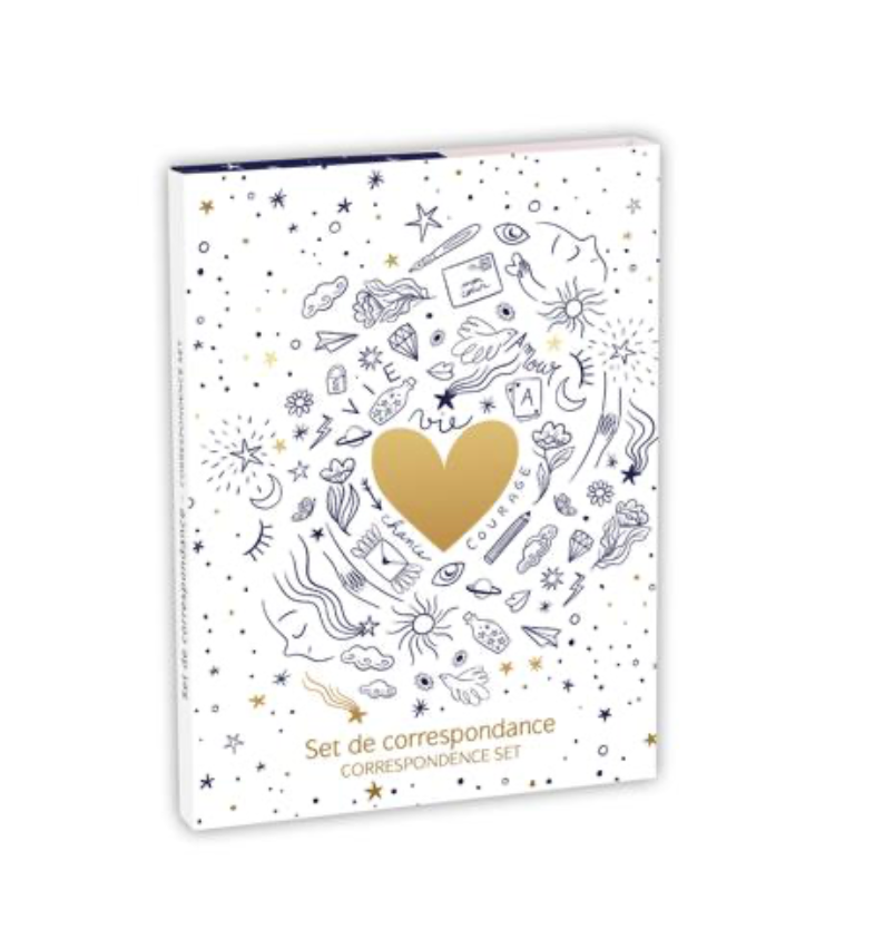 Adolie Correspondence Set - 8 cards and 8 envelopes
