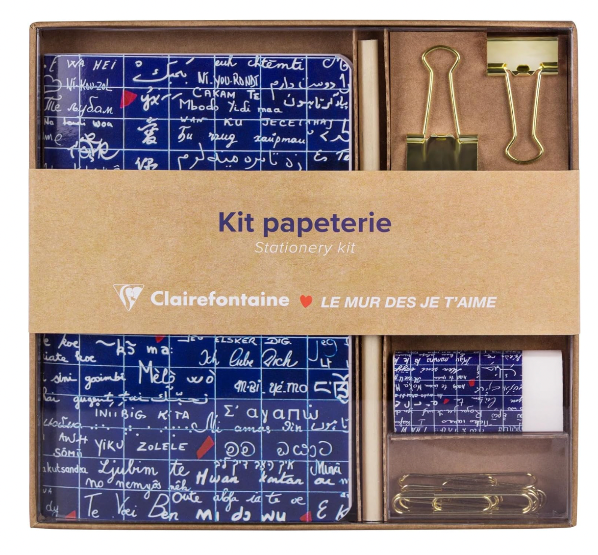Stationery Set - The Wall of I Love You
