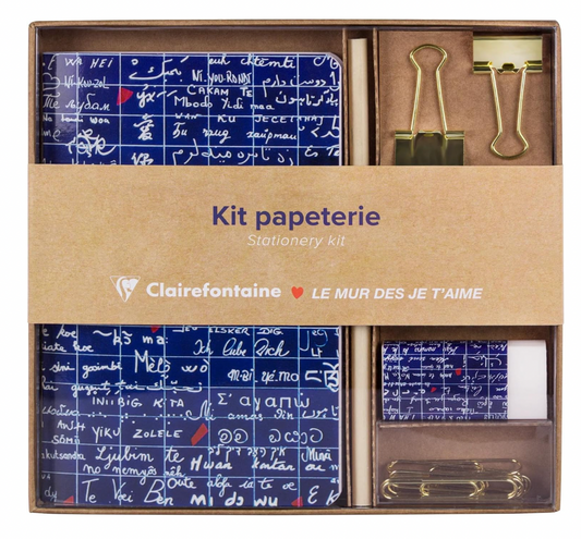 Stationery Set - The Wall of I Love You