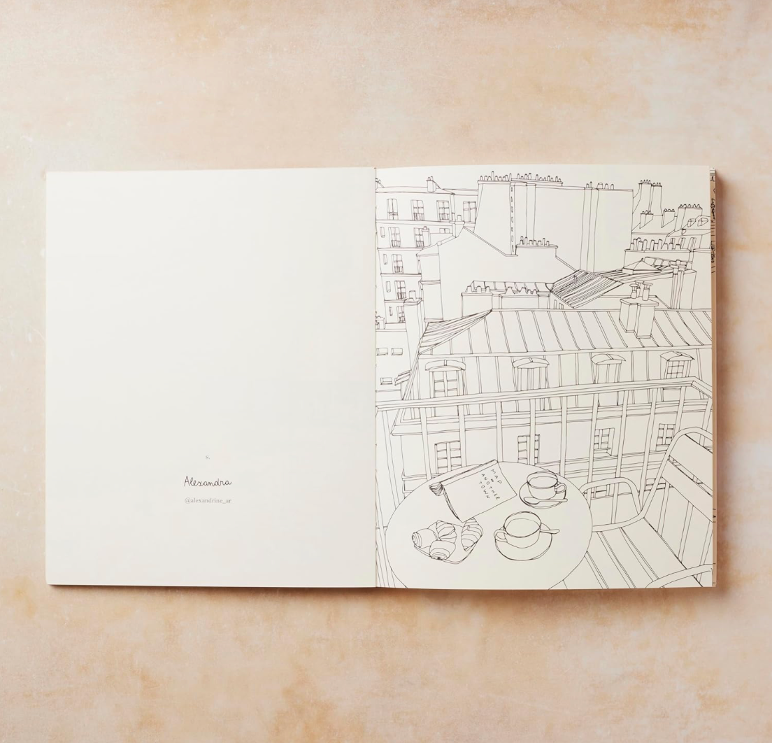 Cahier de coloriage by Zoé de Las Cases