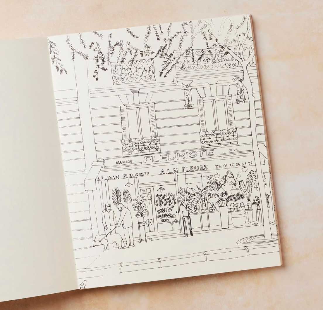 Cahier de coloriage by Zoé de Las Cases